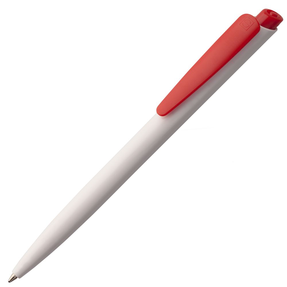 Ручка шариковая Senator Dart Polished, бело-красная Ручка шариковая Senator Dart Polished, бело-красная