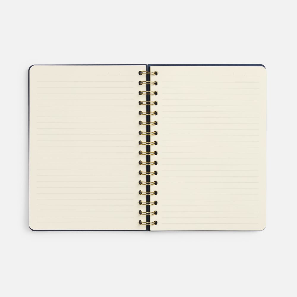 Ежедневник Spiral, недатированный, синий