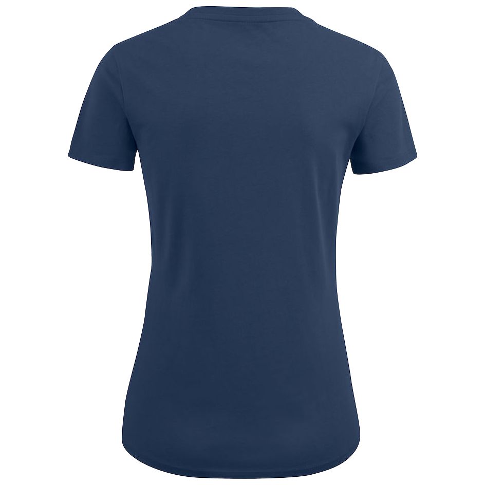 Футболка женская Ladies American U, синяя Футболка женская Ladies American U, синяя