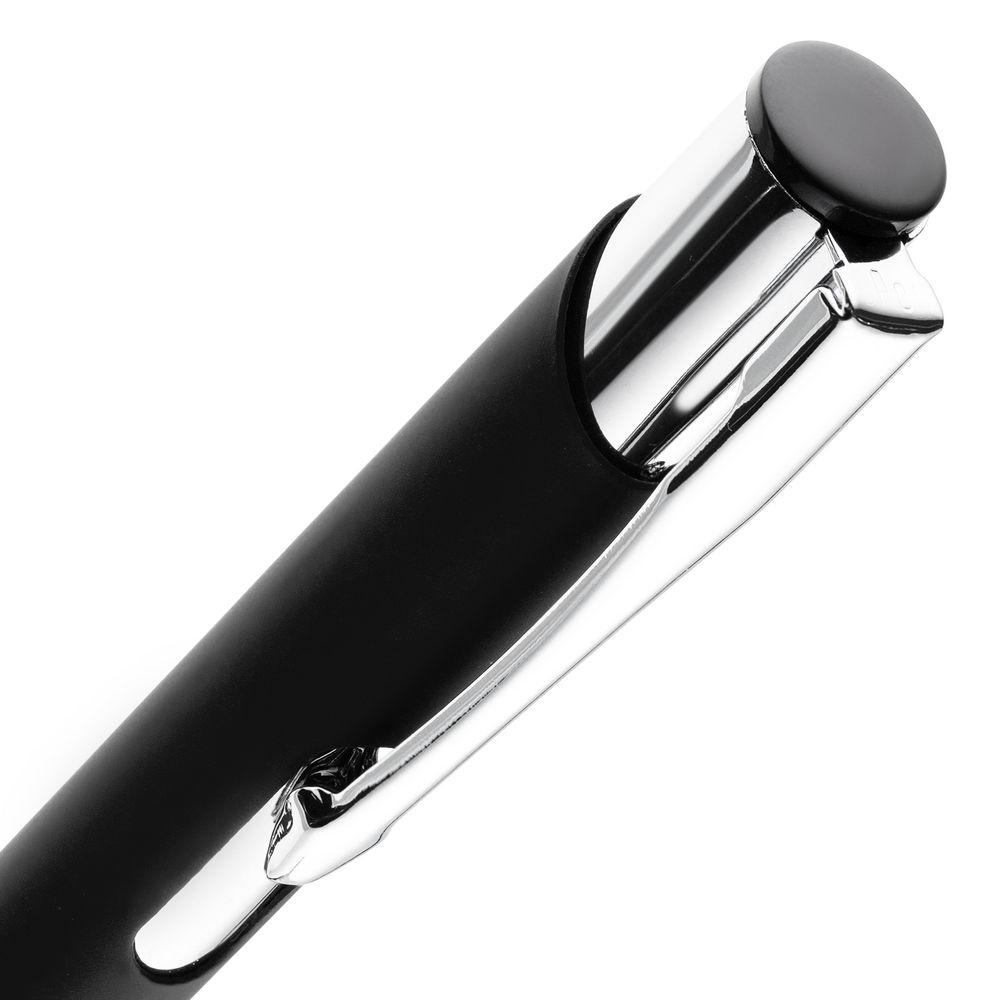 Ручка шариковая Keskus Soft Touch, черная Ручка шариковая Keskus Soft Touch, черная