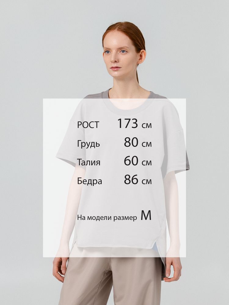 Футболка унисекс Kosmos 1.0, серая Футболка унисекс Kosmos 1.0, серая