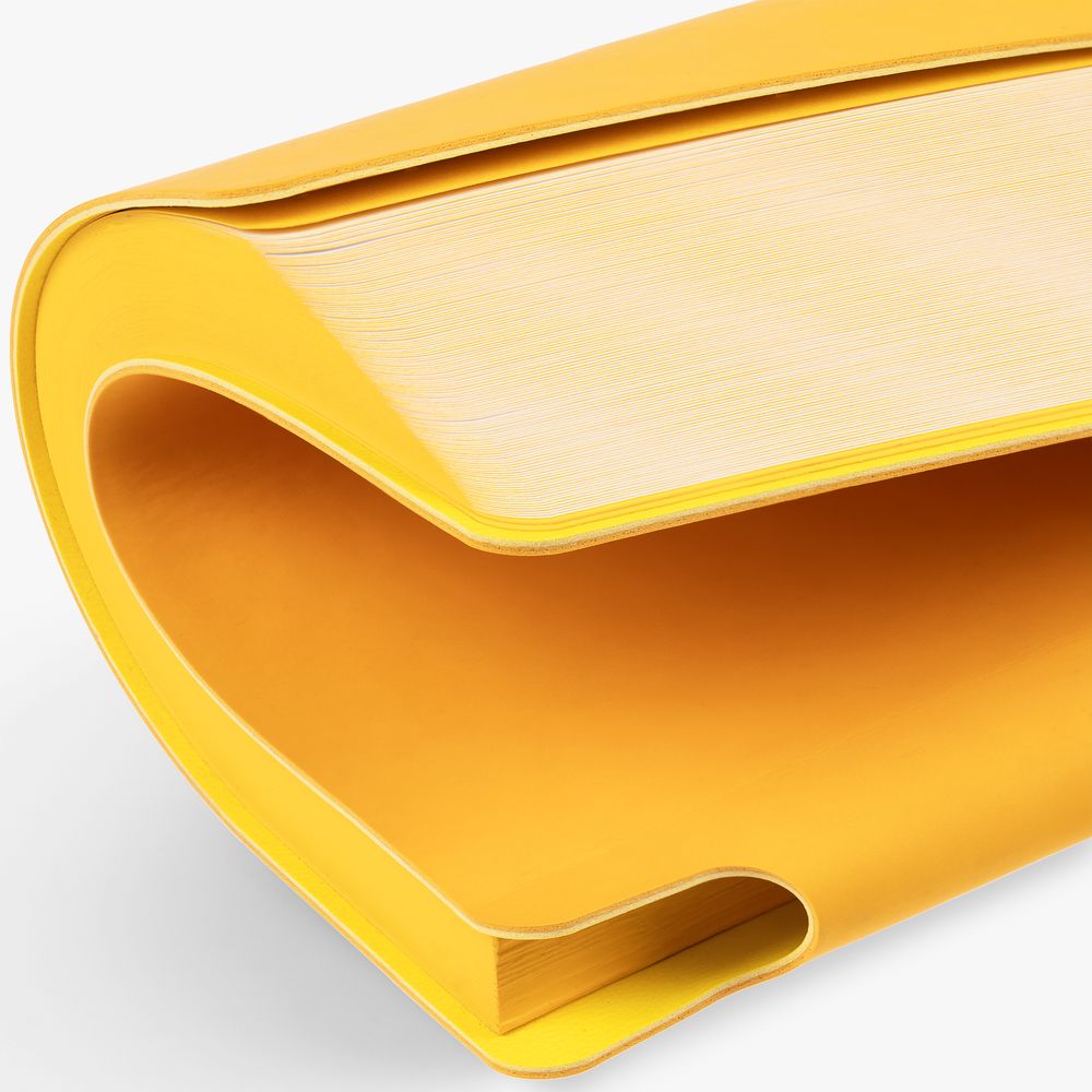 Ежедневник Flexpen Shall, недатированный, желтый