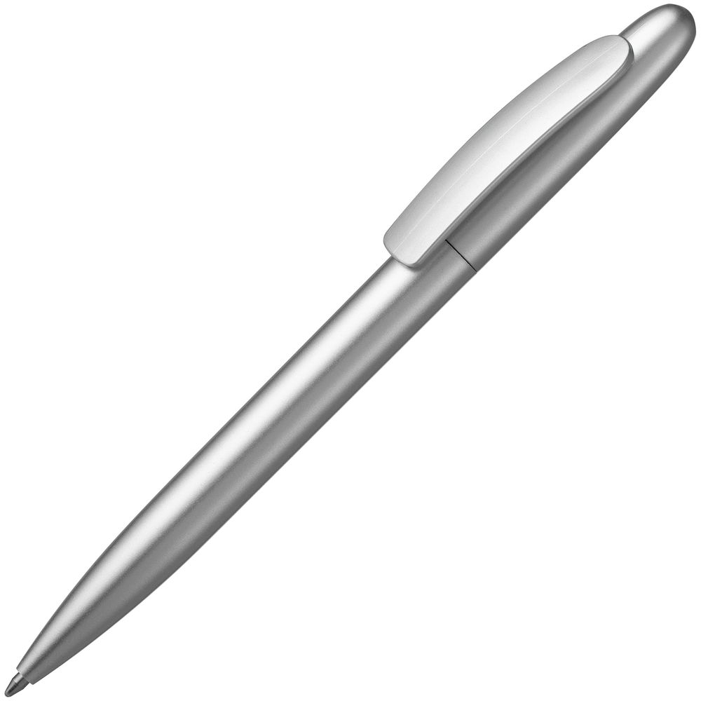 Ручка шариковая Moor Silver, серебристый металлик Ручка шариковая Moor Silver, серебристый металлик