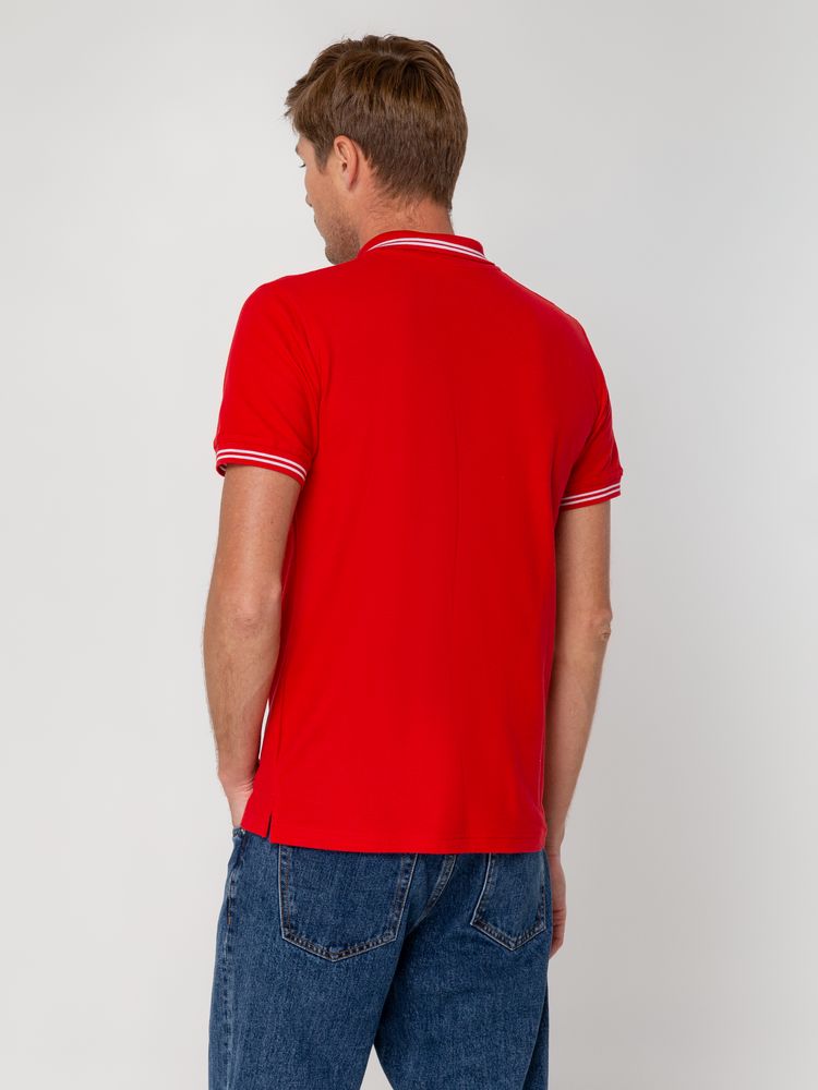Рубашка поло Virma Stripes, красная Рубашка поло Virma Stripes, красная