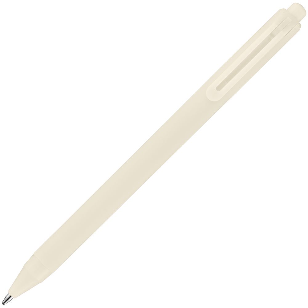 Ручка шариковая Cursive, бежевая Ручка шариковая Cursive, бежевая
