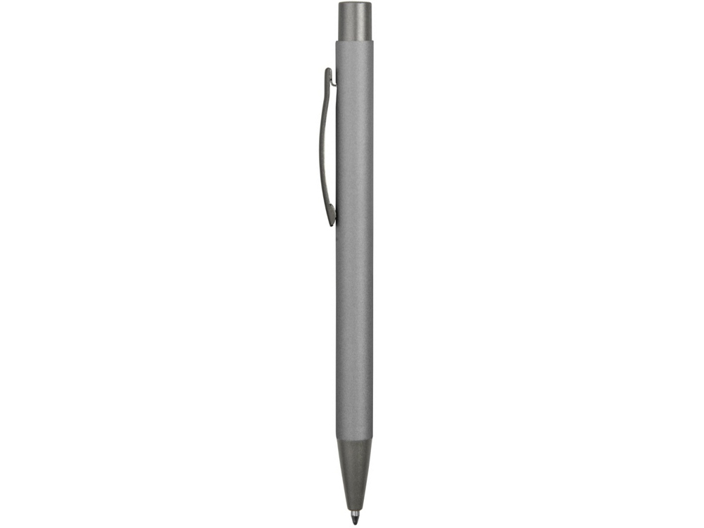 Ручка металлическая soft touch шариковая Tender, серый Ручка металлическая soft touch шариковая Tender, серый