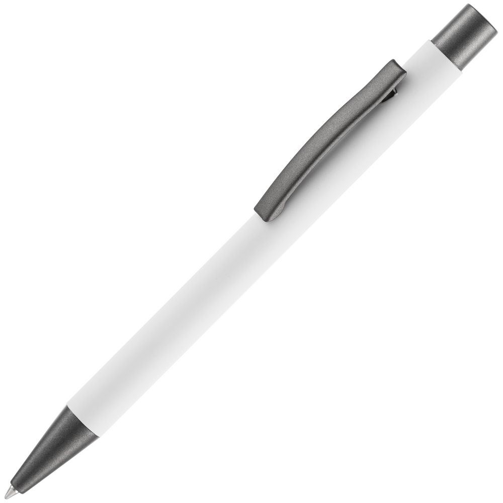 Ручка шариковая Atento Soft Touch, белая Ручка шариковая Atento Soft Touch, белая