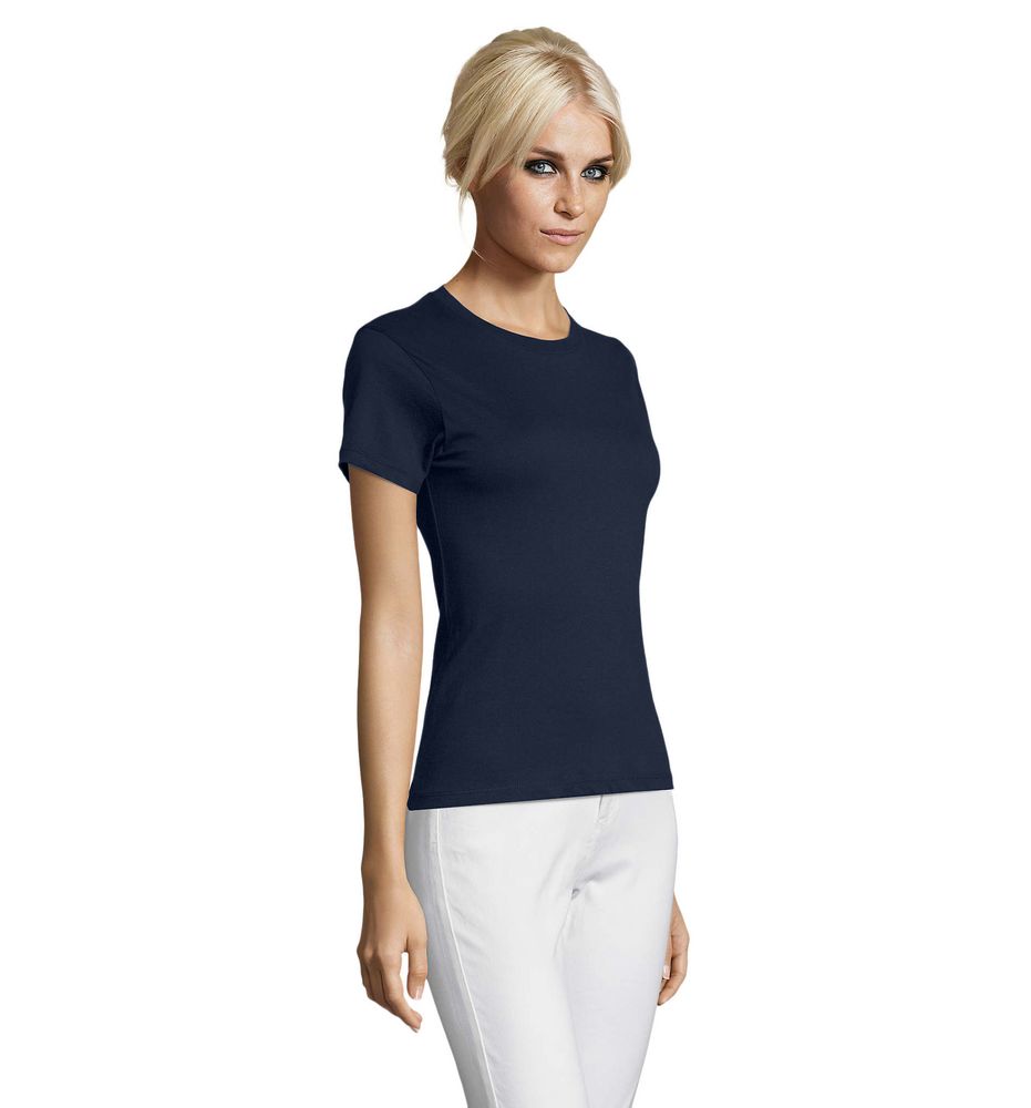 Футболка женская Regent Women, темно-синяя (navy) Футболка женская Regent Women, темно-синяя (navy)