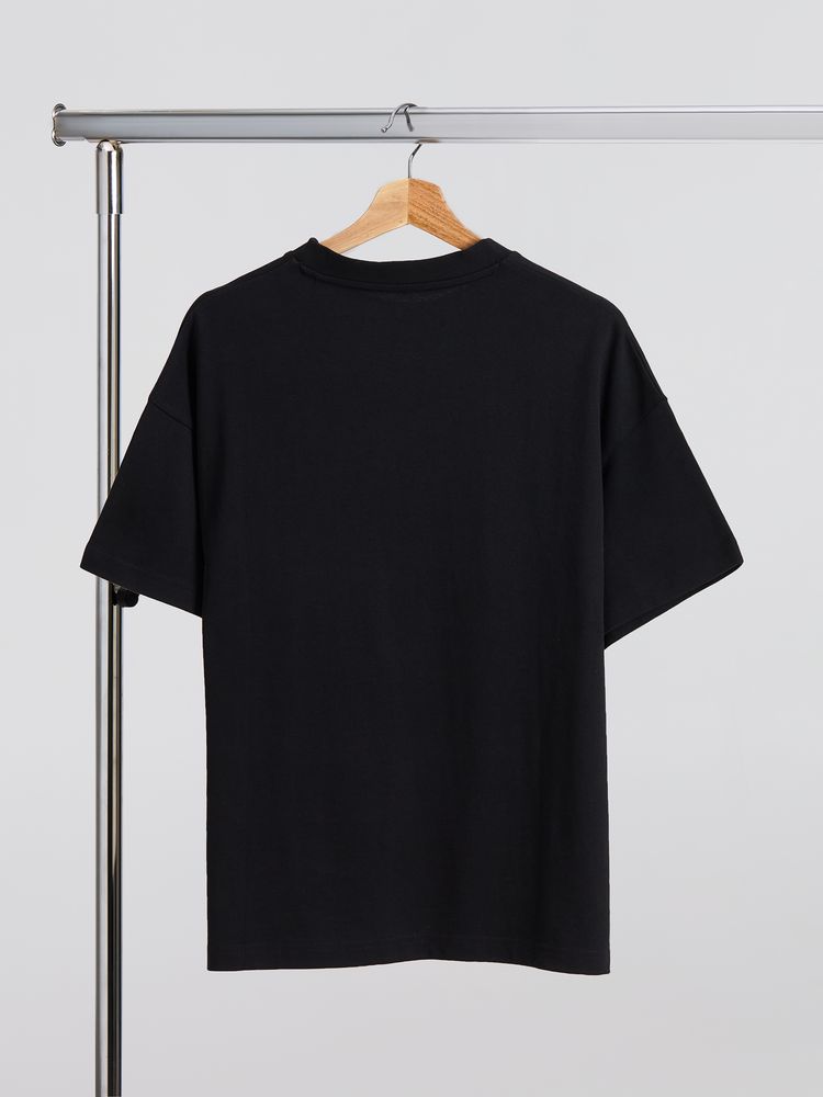 Футболка оверсайз унисекс Sinkopa, черная