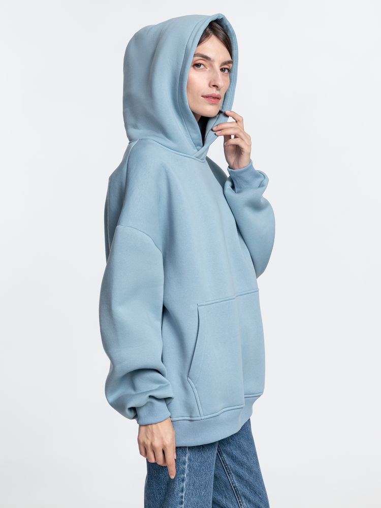 Худи Kulonga Oversize, серо-голубое Худи Kulonga Oversize, серо-голубое