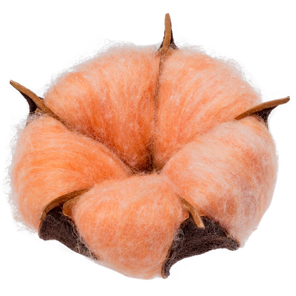 Цветок хлопка Cotton, оранжевый Цветок хлопка Cotton, оранжевый