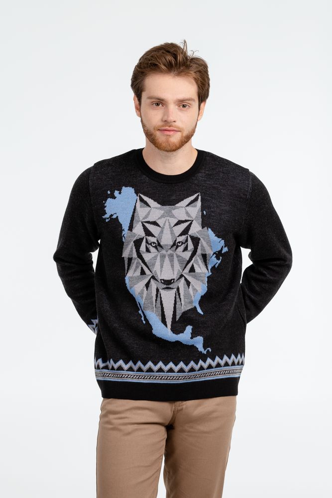 Джемпер Totem Wolf, черный Джемпер Totem Wolf, черный
