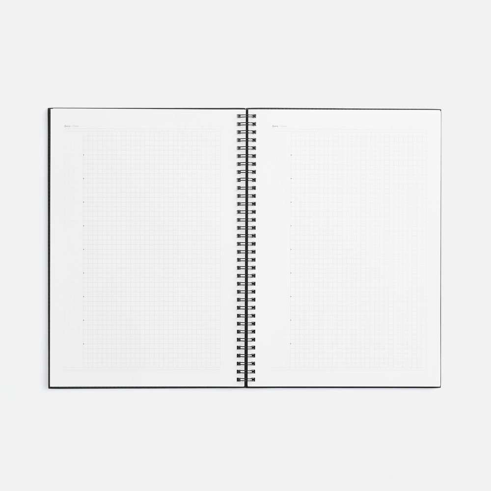 Ежедневник Notera Maxi, недатированный, синий