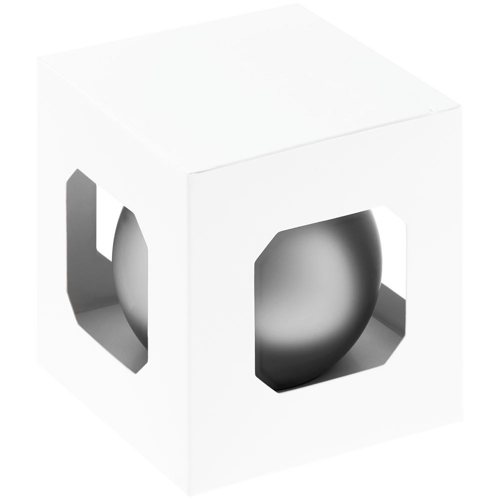 Оформительский шар Finery, 8 см, матовый серебристый Оформительский шар Finery, 8 см, матовый серебристый