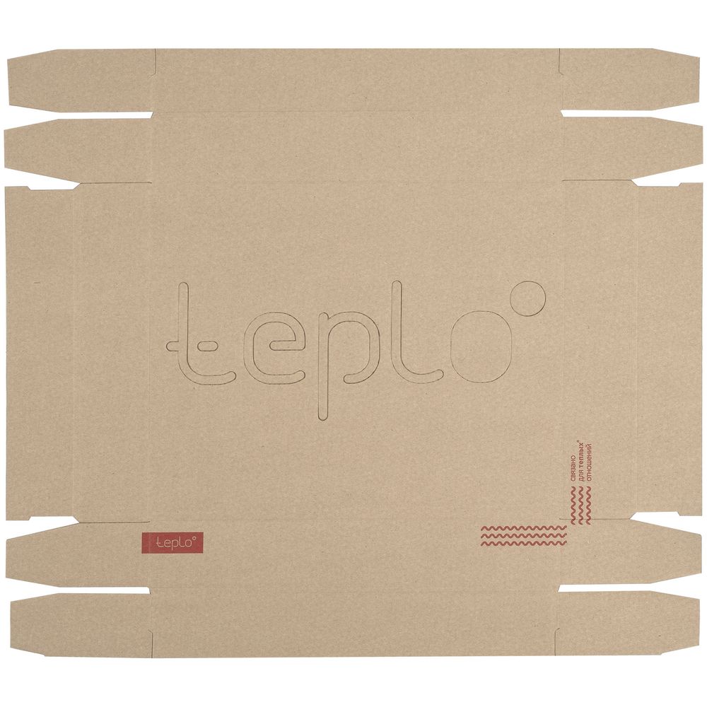 Коробка Teplo, малая, крафт Коробка Teplo, малая, крафт