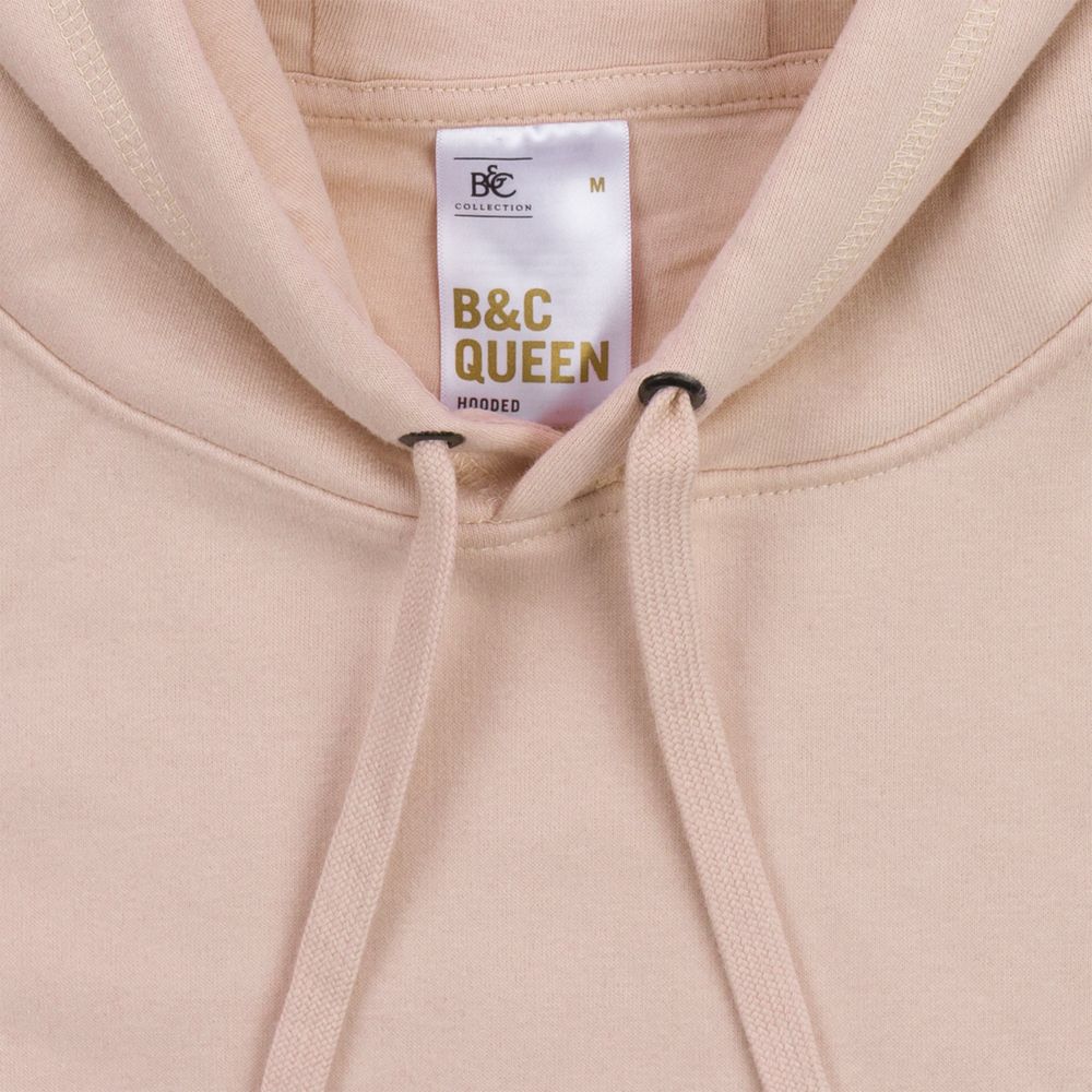 Толстовка с капюшоном женская Queen, ярко-синяя Толстовка с капюшоном женская Queen, ярко-синяя