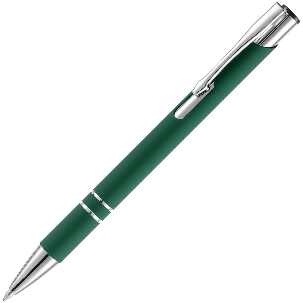Ручка шариковая Keskus Soft Touch, зеленая Ручка шариковая Keskus Soft Touch, зеленая