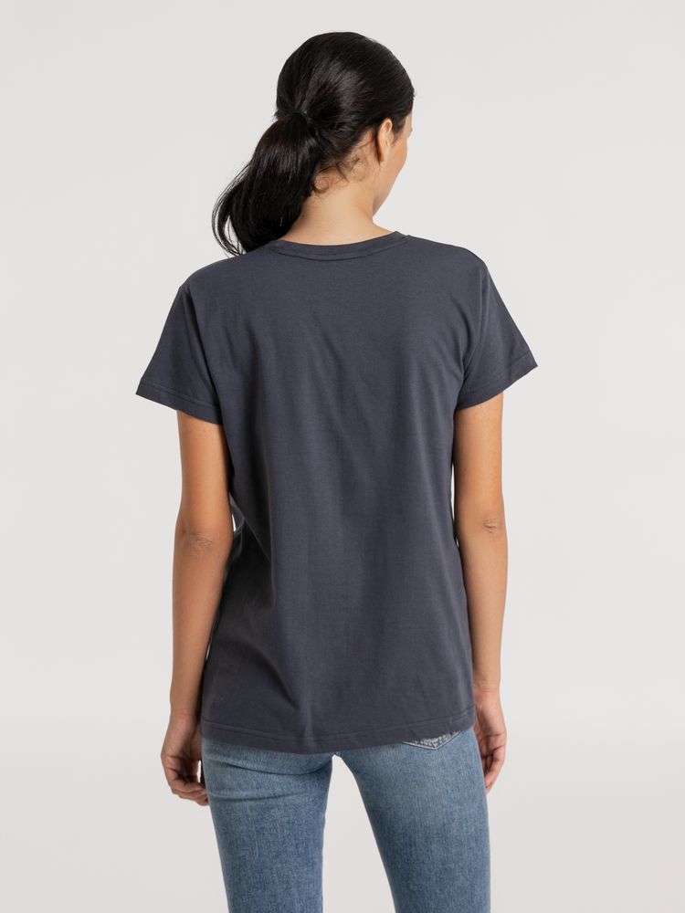Футболка унисекс Firm Wear, темно-серая Футболка унисекс Firm Wear, темно-серая