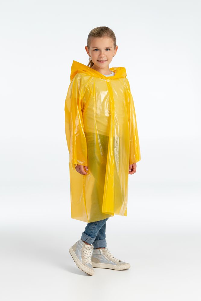 Дождевик-плащ детский BrightWay Kids, желтый Дождевик-плащ детский BrightWay Kids, желтый