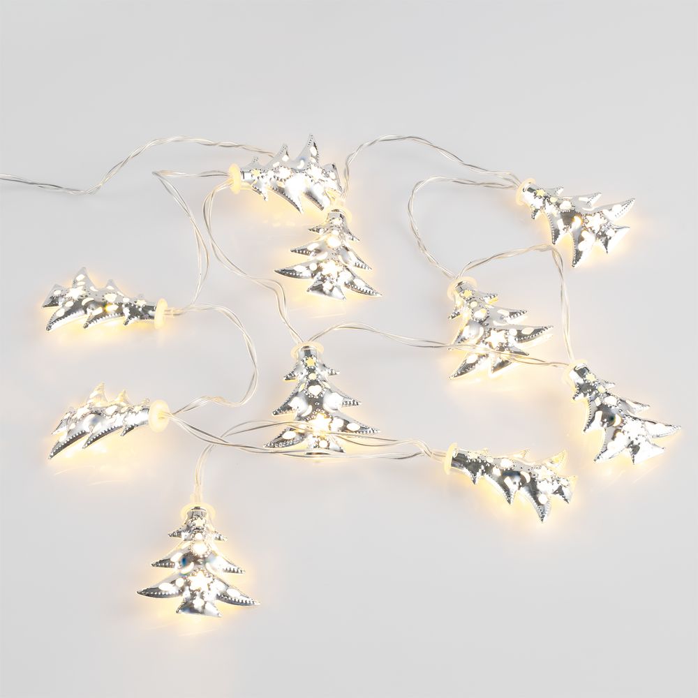 Светодиодная гирлянда Silver Lights, серебристая Светодиодная гирлянда Silver Lights, серебристая