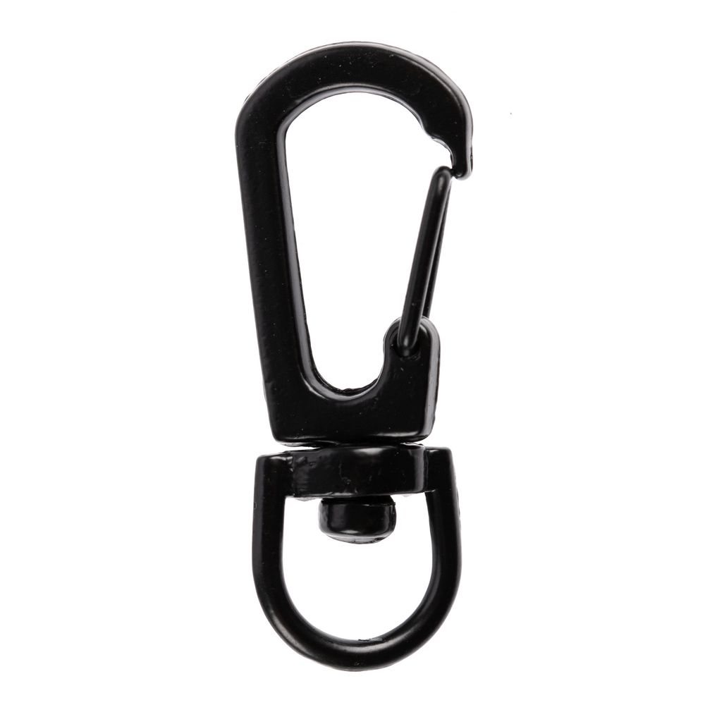 Застежка-карабин Snap Hook, S, черная Застежка-карабин Snap Hook, S, черная