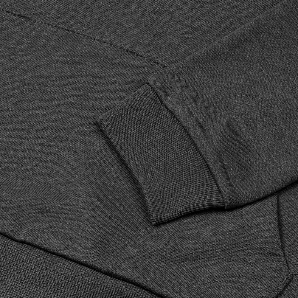 Толстовка с капюшоном унисекс Hoodie, серый меланж (антрацит) Толстовка с капюшоном унисекс Hoodie, серый меланж (антрацит)