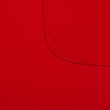 Флисовый плед Warm&Peace, красный