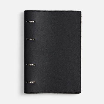 Ежедневник inStream, недатированный, черный