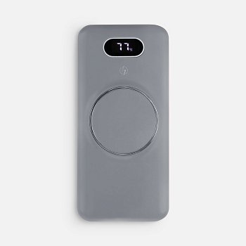 Аккумулятор Omni Qi 10000 мАч, ver.2, серый