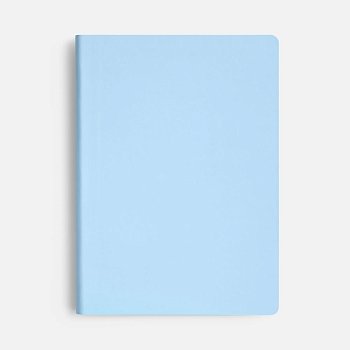 Ежедневник Flex Shall New, недатированный, голубой