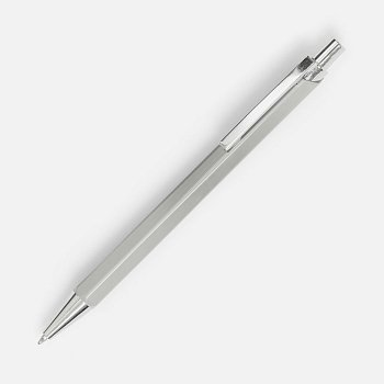 Ручка шариковая Alumno, серая