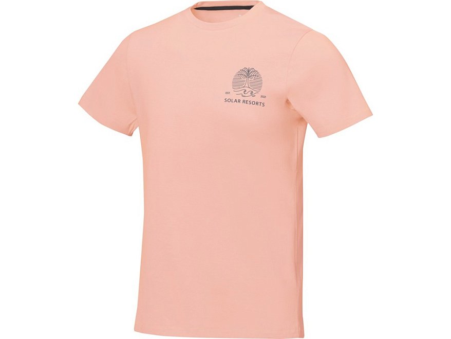 Nanaimo мужская футболка с коротким рукавом, pale blush pink