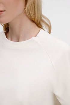 Футболка оверсайз унисекс Avenu, молочно-белая