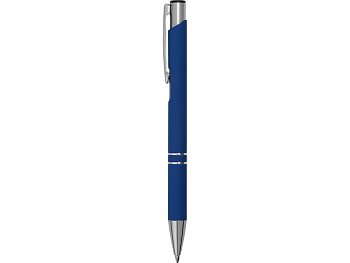 Ручка металлическая шариковая C1 софт-тач, синий