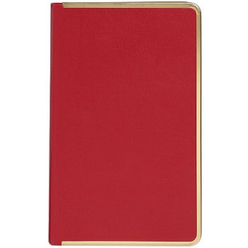 Ежедневник Relax, недатированный, красный