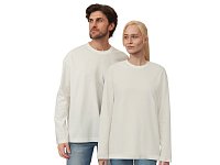 Лонгслив оверсайз Berlin унисекс, молочный