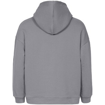 Худи оверсайз унисекс Outshine, серое
