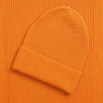 Шарф Nobilis Mono, оранжевый (абрикос)