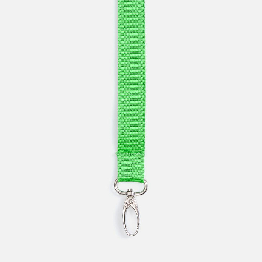 Лента для бейджа Pin, зеленая