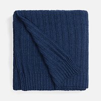 Плед Termoment, синий меланж