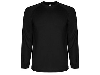 Футболка Montecarlo  мужская с длинным рукавом, черный