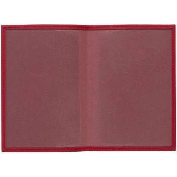 Обложка для паспорта Shall, красная