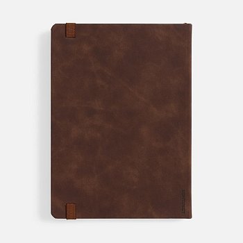 Ежедневник Urban Metal, недатированный, коричневый