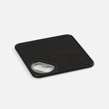 Костер с открывашкой для бутылок Bartender, ver.2, черный