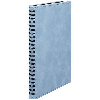 Ежедневник Spring Urban на заказ, недатированный, голубой