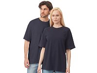 Футболка оверсайз Vienna унисекс , темно-синий