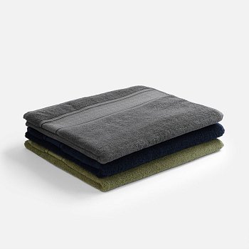 Полотенце махровое Terrychic XL, зеленое