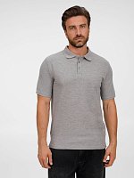 Рубашка поло унисекс Tervise, серый меланж