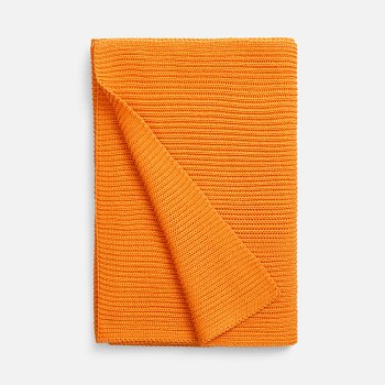 Шарф Nobilis Mono, оранжевый (абрикос)