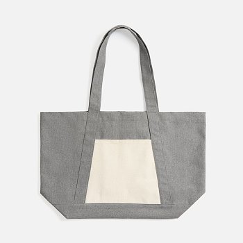 Шопер Shophop, серый с неокрашенным